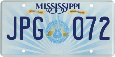 MS license plate JPG072