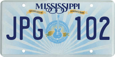 MS license plate JPG102