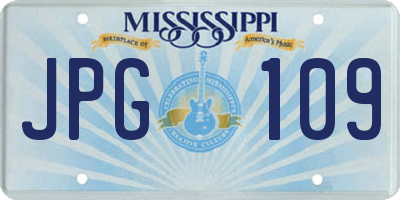 MS license plate JPG109