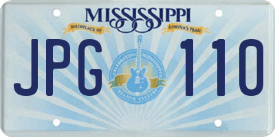 MS license plate JPG110