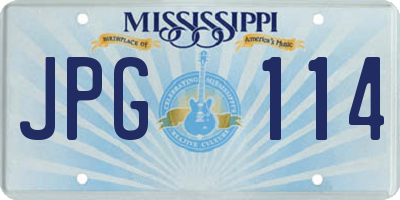 MS license plate JPG114
