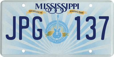 MS license plate JPG137