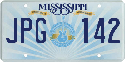 MS license plate JPG142