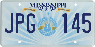 MS license plate JPG145