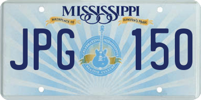MS license plate JPG150