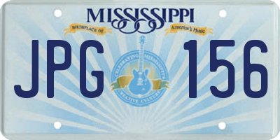 MS license plate JPG156
