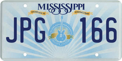 MS license plate JPG166