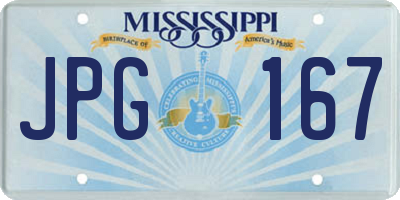 MS license plate JPG167