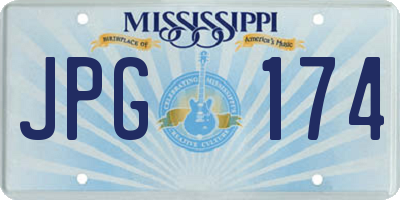 MS license plate JPG174