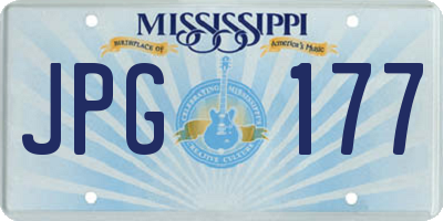 MS license plate JPG177