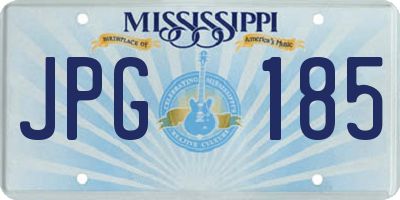 MS license plate JPG185