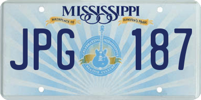 MS license plate JPG187