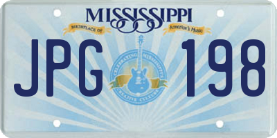 MS license plate JPG198