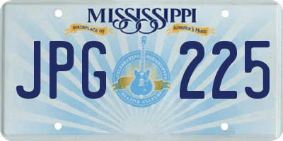 MS license plate JPG225