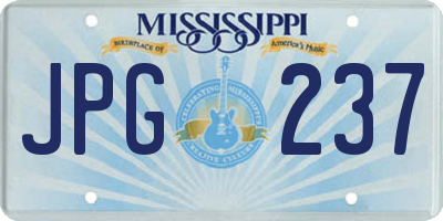 MS license plate JPG237