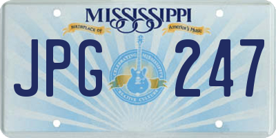 MS license plate JPG247