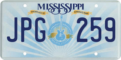 MS license plate JPG259