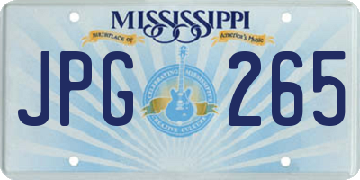 MS license plate JPG265