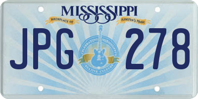 MS license plate JPG278