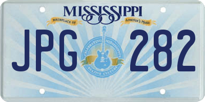 MS license plate JPG282
