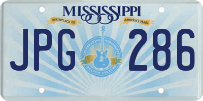 MS license plate JPG286