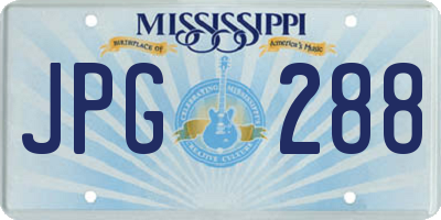 MS license plate JPG288