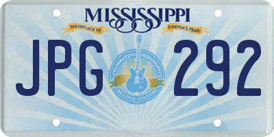 MS license plate JPG292
