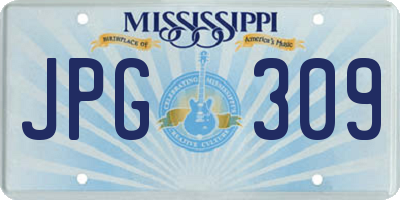 MS license plate JPG309