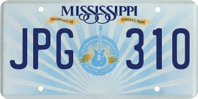 MS license plate JPG310