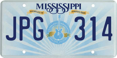 MS license plate JPG314
