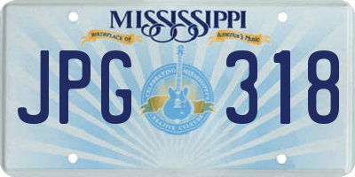 MS license plate JPG318