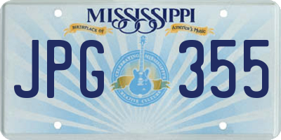 MS license plate JPG355
