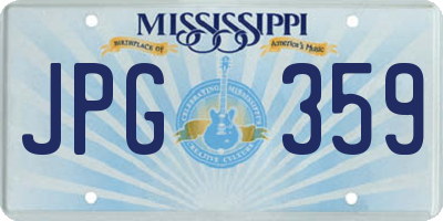 MS license plate JPG359