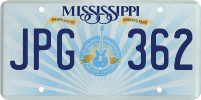 MS license plate JPG362