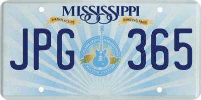 MS license plate JPG365