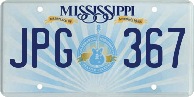 MS license plate JPG367