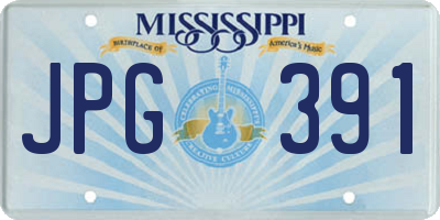 MS license plate JPG391