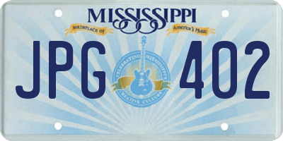 MS license plate JPG402