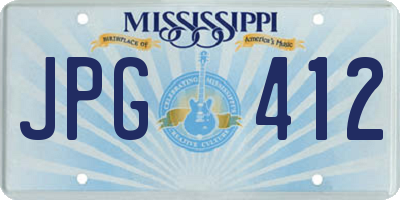 MS license plate JPG412