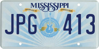 MS license plate JPG413