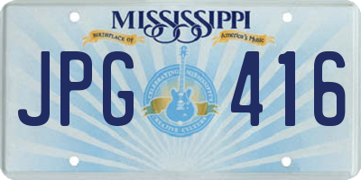 MS license plate JPG416