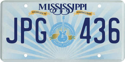 MS license plate JPG436