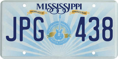MS license plate JPG438