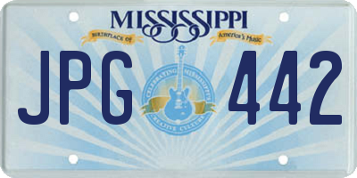 MS license plate JPG442