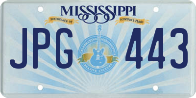 MS license plate JPG443