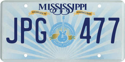 MS license plate JPG477