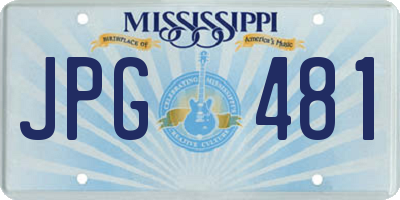 MS license plate JPG481