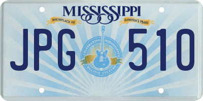 MS license plate JPG510