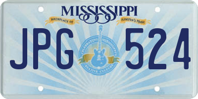 MS license plate JPG524