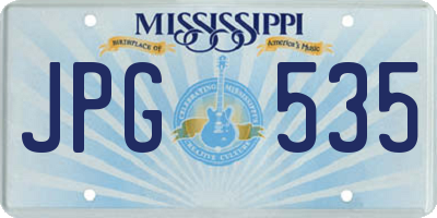 MS license plate JPG535